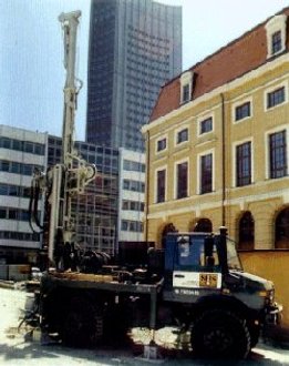 Foto Baugrunderkundung